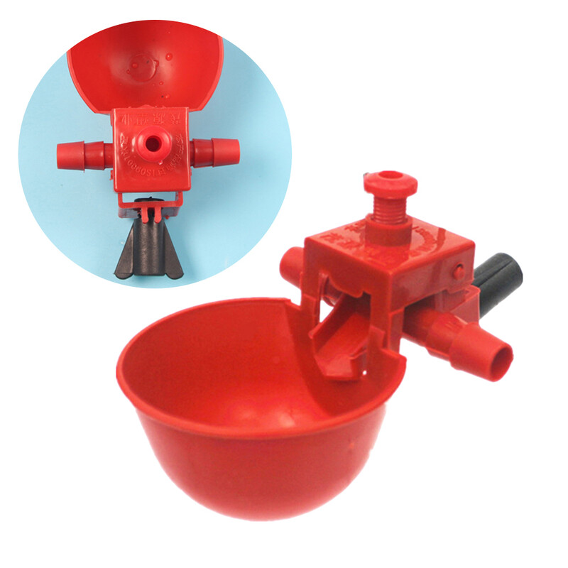 20PCS Ptica Golub automatska šalica za piće Male zdjelice Patka Piletina Pojilica Podesiva količina vode Zdjelice za piće 7x6.5x6cm