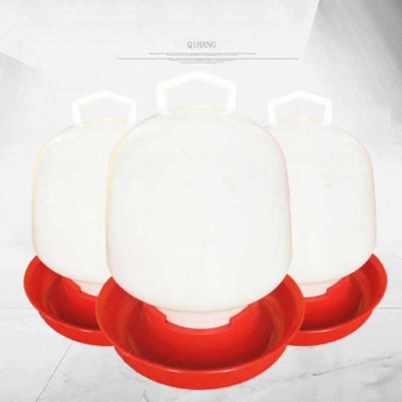 Apaļš burbulis vistas dzeramā strūklakas ierīce piekarināma krūze dzirdinātāja bļoda Mājputnu gaļa ūdens dzērājs Mājdzīvnieku barošana