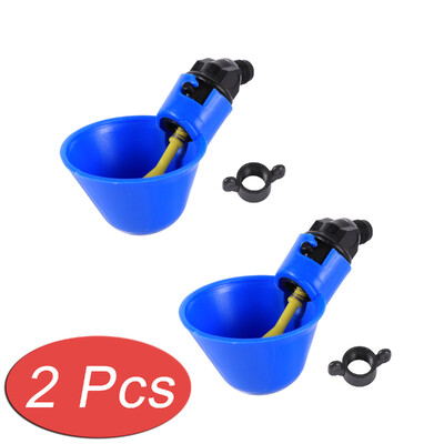 2/4/6 gab. Automātiskās vistu dzirdināšanas trauki Putnu paipalu ūdens barotavas dzērājs vistas ūdens krūzes piemājas fermas mājputniem