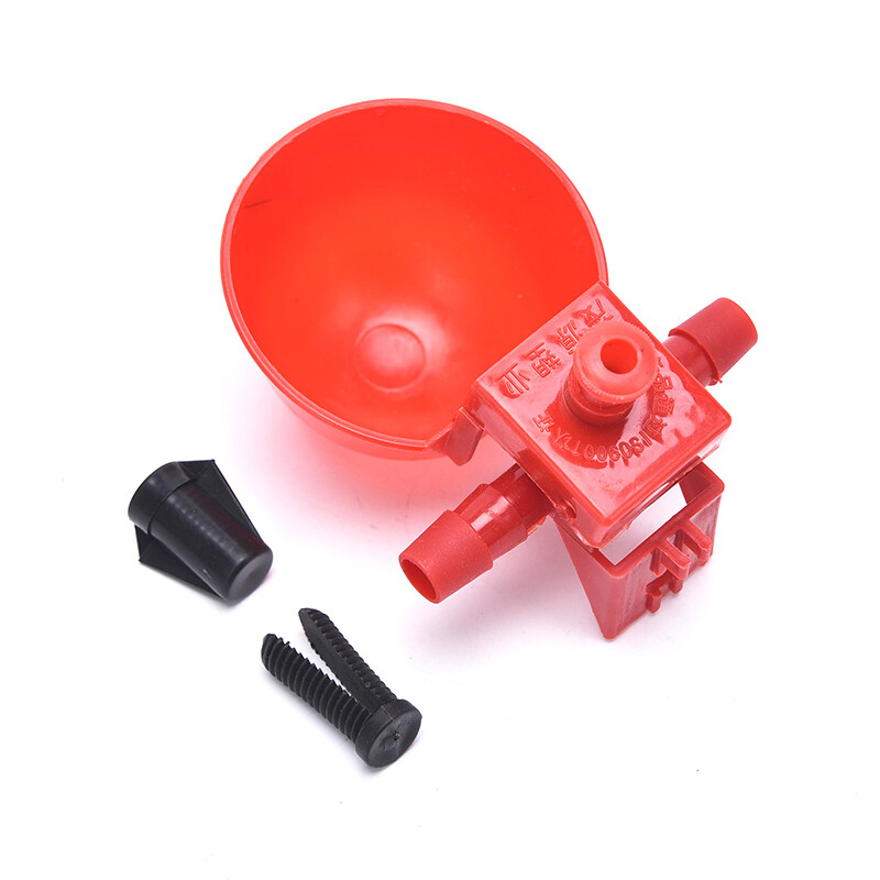 5 komada pojilica za piliće, čaše za pojilo za piliće, crvene prepelice, zdjela za pojilo za piliće, automatska hranilica za peradnjak, čaše za pojenje vode