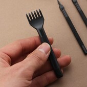 Leathercraft lyukasztó 4 6 szénacél szerszámok barkácstáskákhoz és pénztárcákhoz Dropship