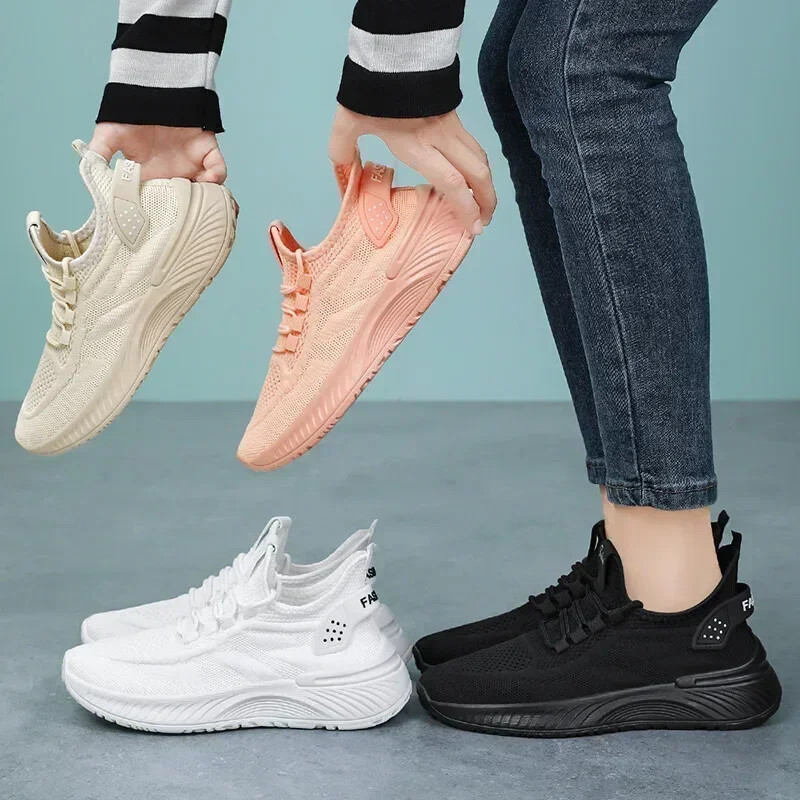 Jesenske višenamjenske modne ležerne ženske cipele Mekani potplat Udobne prozračne modne ležerne sportske cipele