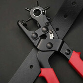 1kom kožni bušilac rupa Kožni alati Višenamjenski alat za bušenje čeličnog remena Bušilac rupa za remen Ručni alat