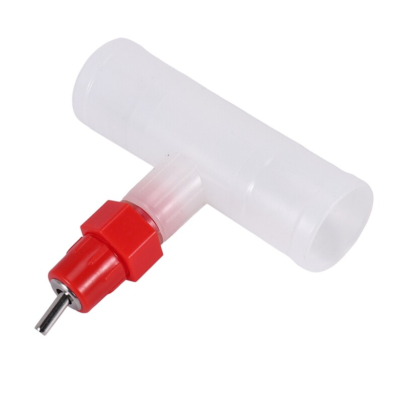 Chicken Nipples Tee Fittings - Teljesen automatikus baromfiitató készlet Chicken Water Drinker 10 csomag