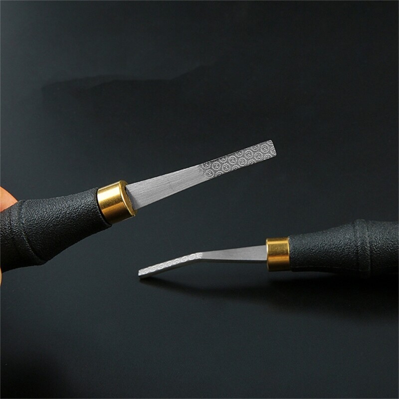 Alat za skosavanje kožnih rubova Ručni alat za izradu grublje kože za DIY kožne rukotvorine