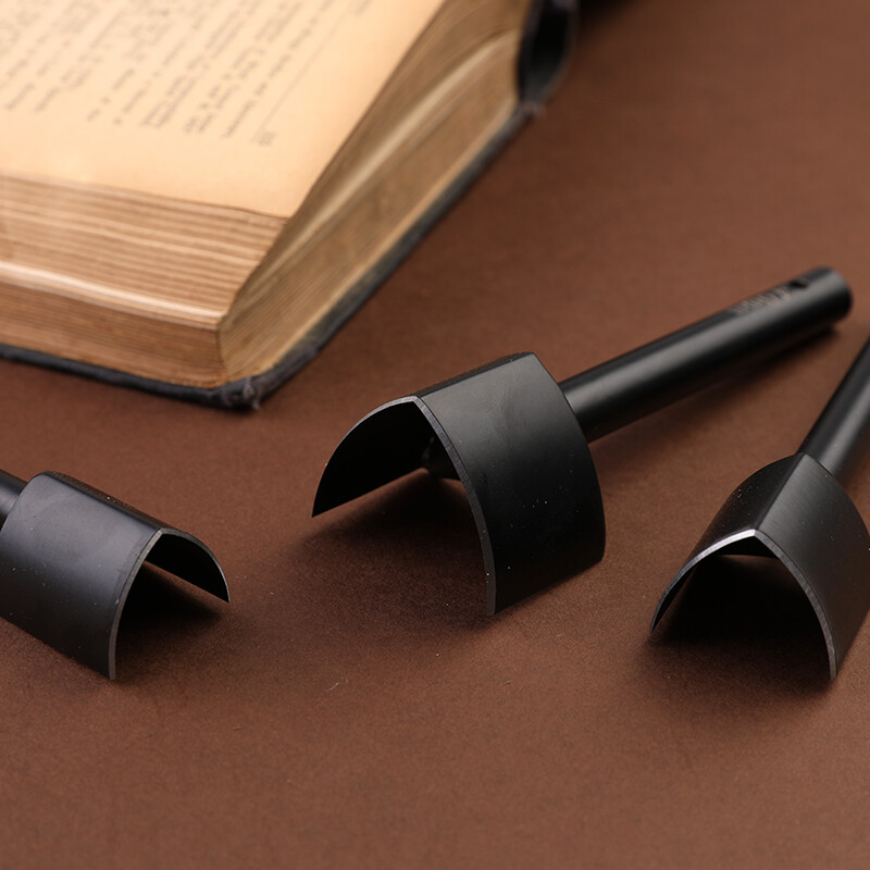 KRABALL 25/30/40 mm V-alakú bőr vágószerszám Lyukasztó vágó barkács bőr kézműves szerszámok V alakú vágó lyukasztás övtárcához