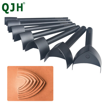 QJH Leather V Punch Punch σε σχήμα V Leather Craft Punch Tool, Belt Tair Chopping Leather Punch Cutter Tools Επεξεργαστής διάτρησης