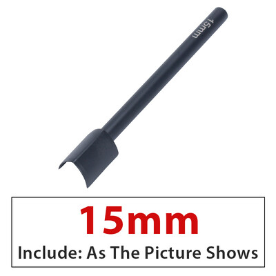 QJH Piele V Punch Poanson în formă de V Instrument de poanson artizanal din piele, Curea de tăiat coada Piele Cutter Instrumente de tăiat Poanson Procesor de perforare