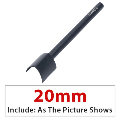 QJH Piele V Punch Poanson în formă de V Instrument de poanson artizanal din piele, Curea de tăiat coada Piele Cutter Instrumente de tăiat Poanson Procesor de perforare