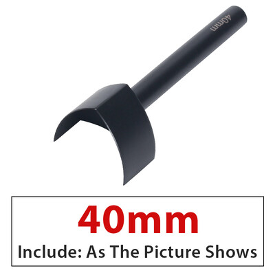 QJH Piele V Punch Poanson în formă de V Instrument de poanson artizanal din piele, Curea de tăiat coada Piele Cutter Instrumente de tăiat Poanson Procesor de perforare