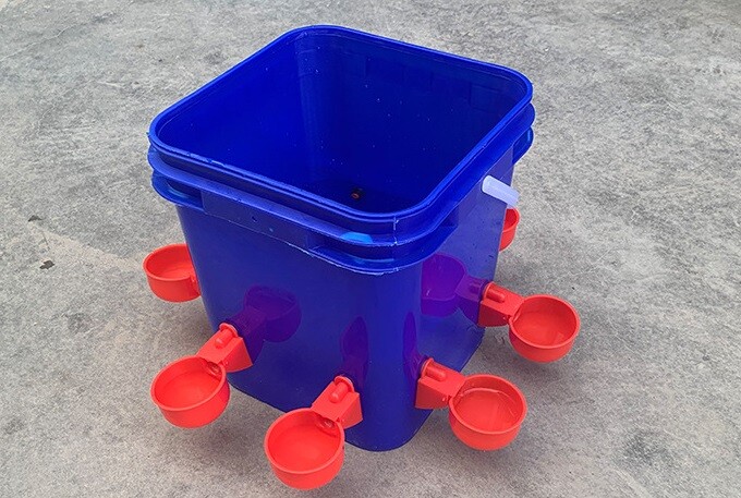 Potpuno automatski dozator vode za piletinu, set čaša za vodu za patke i guske, dozator vode za perad