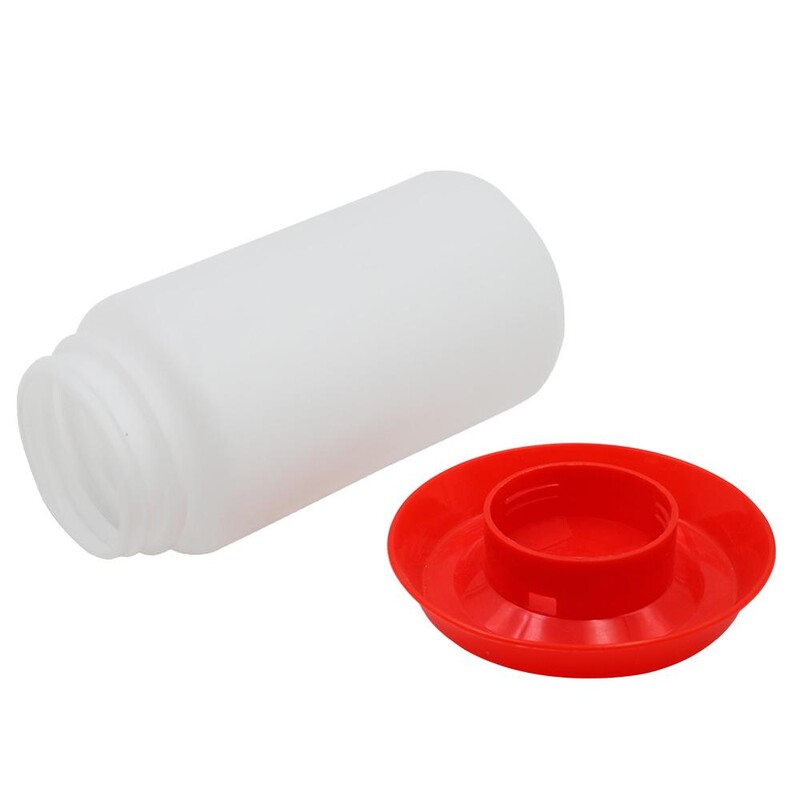 1 l-es csirke ivóvödör csirke vízetető tálak Farm Poultry Bird tartós itatós baromfi itatós palack