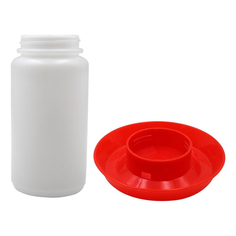 1 l-es csirke ivóvödör csirke vízetető tálak Farm Poultry Bird tartós itatós baromfi itatós palack