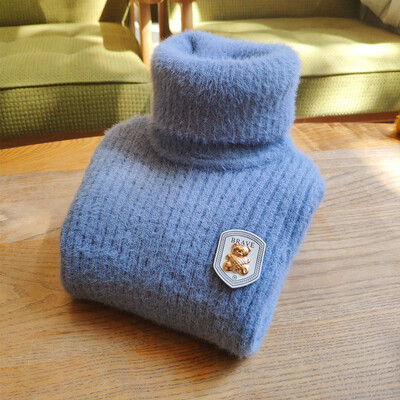 Őszi Tél Fiúk Lányok Pulóverek Gyerekek garbós Meleg Mink Kasmír Pulóverek Fiúk Pulóverek Kisfiú Ruhák Gyerek Felsők