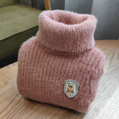 Őszi Tél Fiúk Lányok Pulóverek Gyerekek garbós Meleg Mink Kasmír Pulóverek Fiúk Pulóverek Kisfiú Ruhák Gyerek Felsők