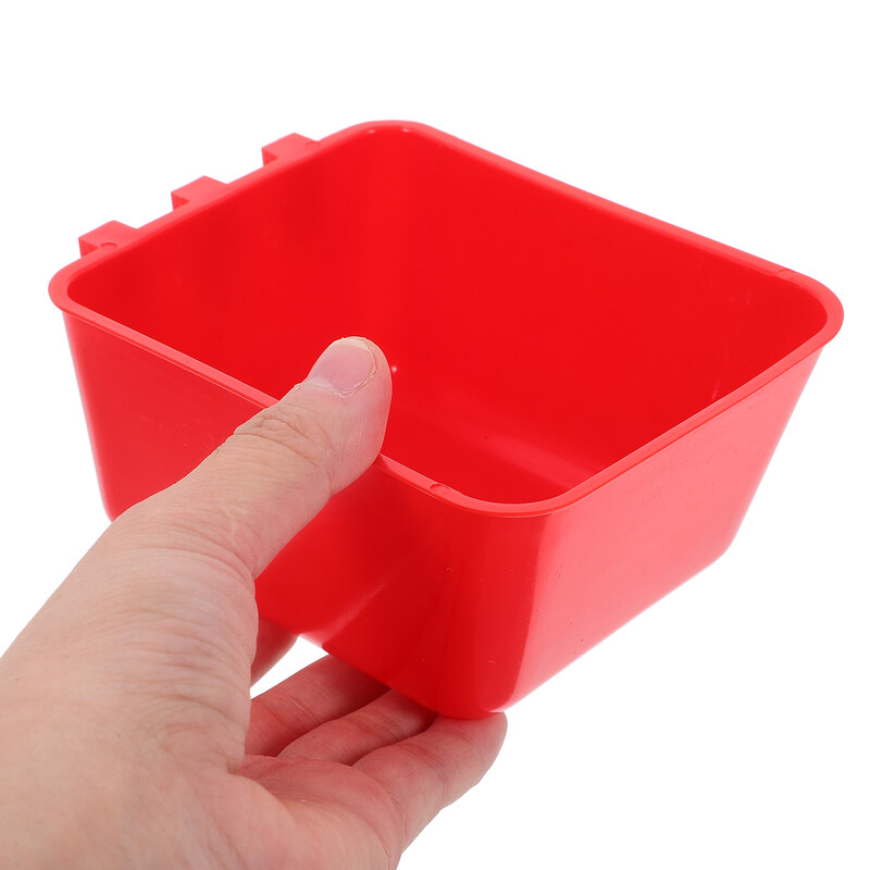 6 db Bird Coop vályús etetőpoharak csirke kellékek madarak vizes tál függő papagáj ketrec etető ivó