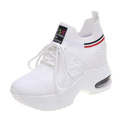 2024 Pantofi cu platformă Pantofi femei primăvară toamnă plasă de înaltă calitate, respirabil, pantofi spori de damă pantofi ocazionali