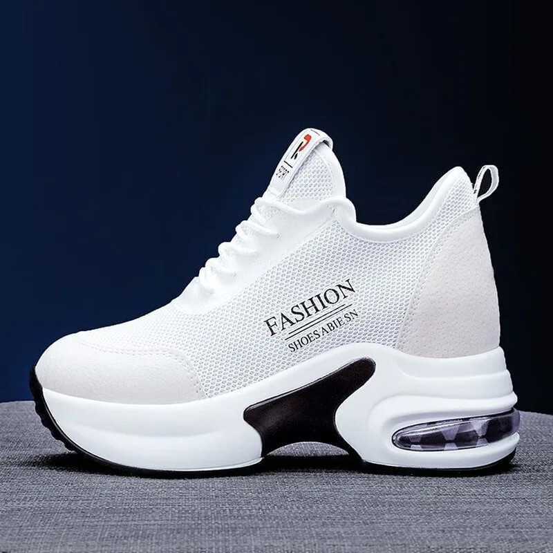 2024 Pantofi cu platformă Pantofi femei primăvară toamnă plasă de înaltă calitate, respirabil, pantofi spori de damă pantofi ocazionali