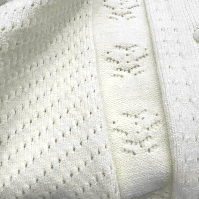 Djemper s šik izrezom za djevojčice, proljetno pleteno s cvjetnim ovratnikom, kardigan dugih rukava za jesen i zimu, novo, 2024.