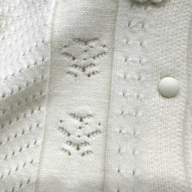 Djemper s šik izrezom za djevojčice, proljetno pleteno s cvjetnim ovratnikom, kardigan dugih rukava za jesen i zimu, novo, 2024.