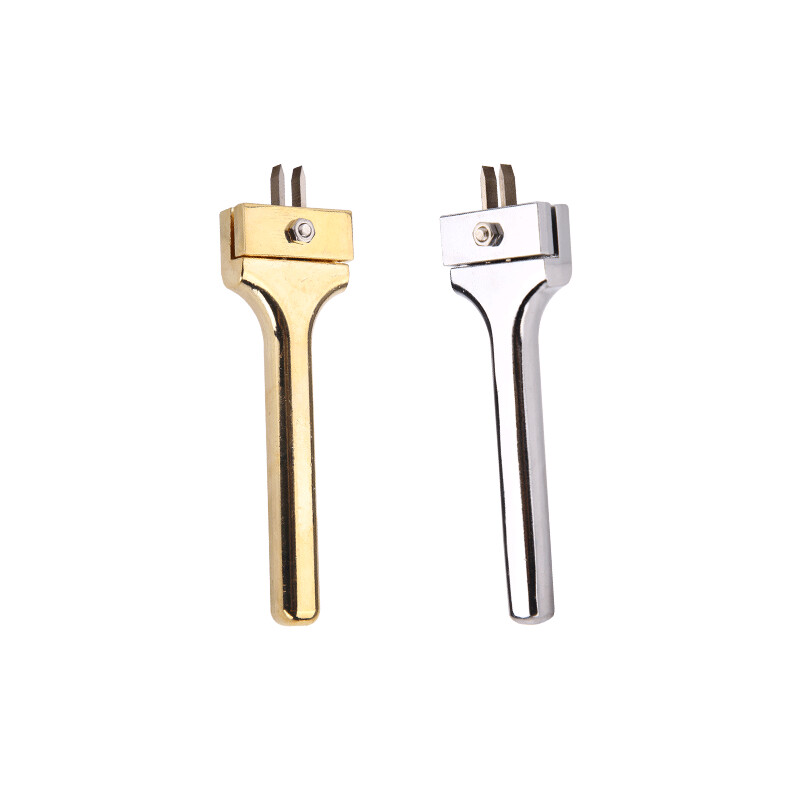 Ādas amatniecības instruments, regulējams dakšu perforators Magnētiskā poga Spraude Uzstādīšanas instrumenti 4–25 mm caurumu atstatums, ar rokām darināts perforators
