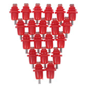 20 gab dzeramā strūklaka dzērājs paipalu dzirdinātājs vistas nomaiņai automātisks bļodu padevējs kausu aprīkojumam