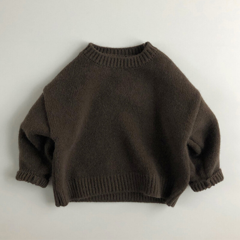 Ležerni pulover za djecu Džemperi Proljeće Mekana pletenina za dječake Pulover Gornja odjeća za djevojčice Odjeća za malu djecu Dječji kaput