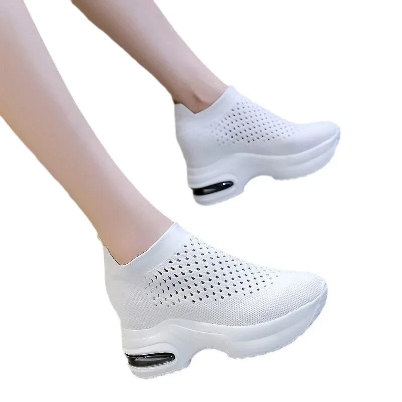 Ženske prozračne ležerne tenisice Cipele s platformom Udobne ženske vulkanizirane cipele Lagane natikače Zapatillas2024