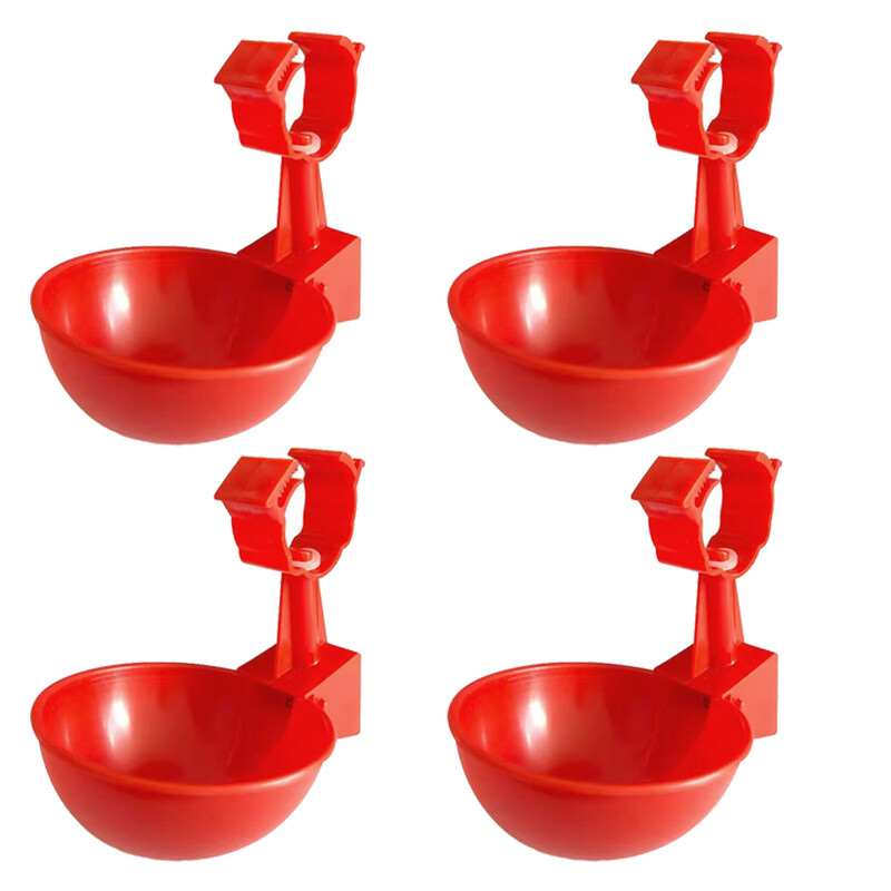 10kom čašica za pojilicu za piletinu Automatska hranilica za piletinu za perad Plastična pojilica za perad Hranilica za vodu za piliće za patke