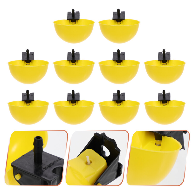 10 db ivókút praktikus vizestál galamb automata adagoló csirke poharak Papagáj adagoló tartó műanyag csibék