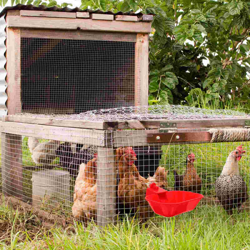 5 buc Fântână de băut automată Hrănitor pentru pui și Kit de adăpator Hrănitoare pentru pui Băuturi Sistem de udare Dozator Tevi Cupă PP