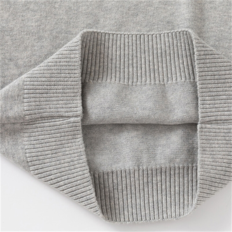Pulover pentru sugari 2-8T Copil copil Bebeluş Băiat Fată Haine de iarnă Pulover tricotat Top guler înalt Tricoturi calde Pulover pentru copii