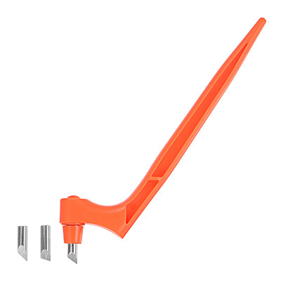 Barkácsolás kézműves vágóeszközök 360 fokban forgatható rozsdamentes acél penge papírvágó 3 cserepenge papír ablak faragó toll