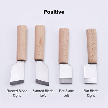 WUTA Professional Leather Craft Cutting Knife DIY Craft Knife Sharping Skiving Εργαλείο υψηλής ταχύτητας Ατσάλινο λεπίδα δεξιό/αριστερό χέρι