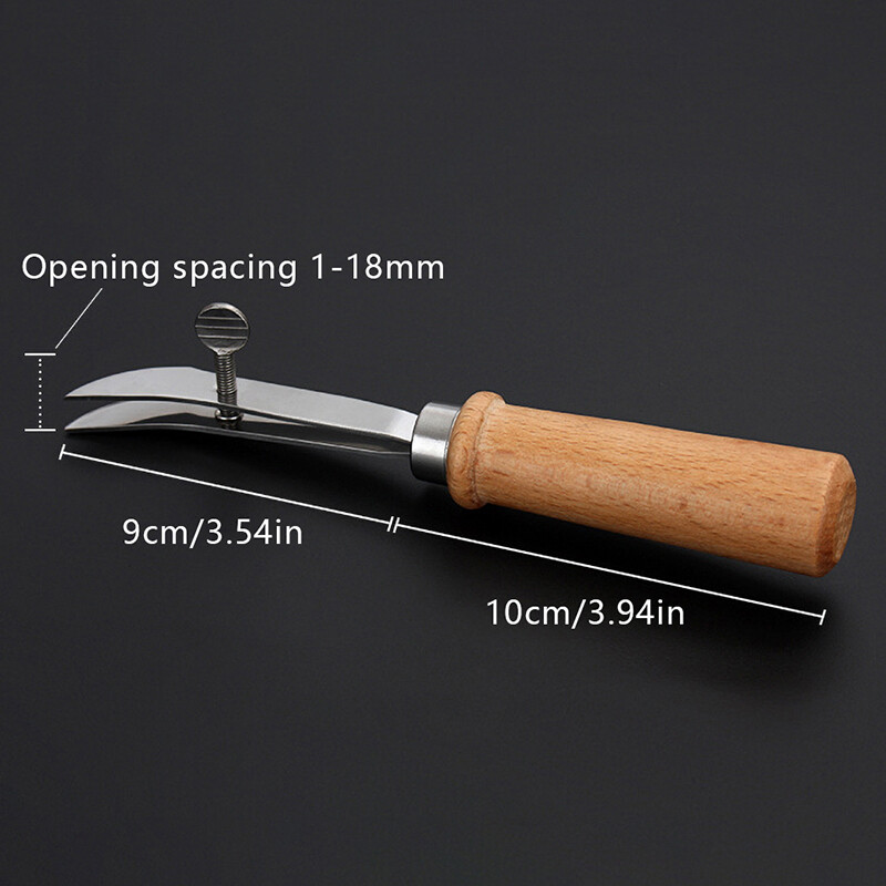 1 buc. Cusătură reglabilă pentru margini din piele Canelură din piele Artizanat pentru canelură Instrument de bricolaj Sertzor pentru piele, canelare și canelare