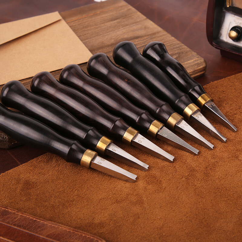 Fenrry Leather Edge Creaser DIY Leathercraft Marking Edge Decorate Line Alat od nehrđajućeg čelika za plitke žljebove Press Line Tools