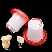 2 db műanyag baromfiitató 1 literes űrtartalmú víztartály itató ivópalack tál csirke napos csirke brojler tenyésztési eszközök