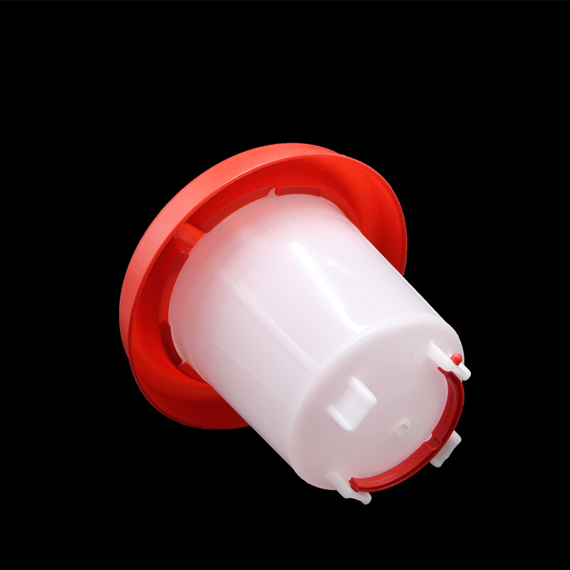 2 db műanyag baromfiitató 1 literes űrtartalmú víztartály itató ivópalack tál csirke napos csirke brojler tenyésztési eszközök