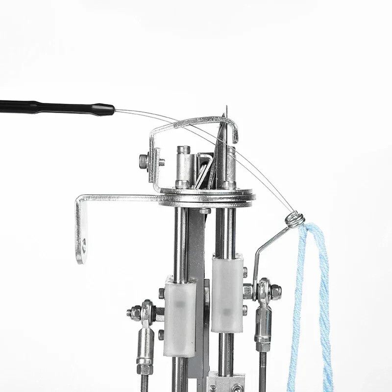 Micro Rings Loop Alat Udevač konca Igla za izvlačenje perla Perforacija konca Izdržljivi udevač konca s ručkom Heklanje za periku