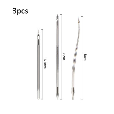 Set kožnih igala Igla za rukotvorine od kože Igla za šivanje Igla za popravak cipela Kožni ručni ubod Oštar alat za vezenje uboda