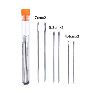 Set kožnih igala Igla za rukotvorine od kože Igla za šivanje Igla za popravak cipela Kožni ručni ubod Oštar alat za vezenje uboda