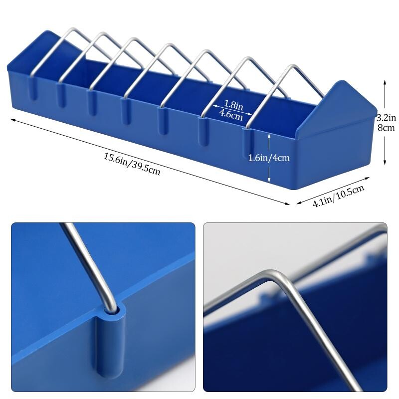 40 cm Golub Piletina Prepelica Papiga Ptica Paun Hranilica za perad s koritom za hranjenje golubova Dove Supreme