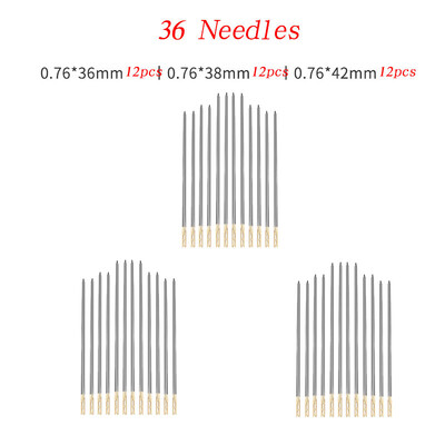 12/36 τμχ Τυφλή βελόνα ραψίματος Ηλικιωμένος από ανοξείδωτο χάλυβα Γρήγορη αυτόματη αυτοκλωστή βελόνας ραφής Πινακωτή βελόνας