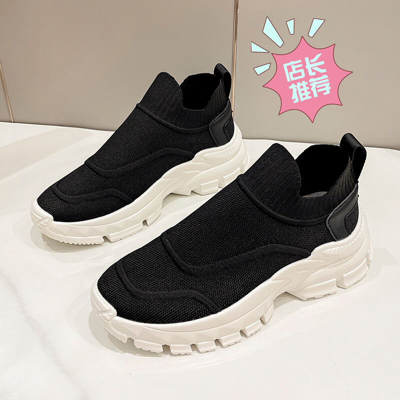 Pantofi de sport noi, comozi, pantofi de alergare, pantofi de alergare, pantofi de plimbare tricotati, 2023