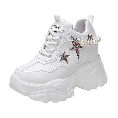 Visokokvalitetne cipele s visokom platformom Ženske jesenske debele tenisice Povećane 10 cm Ženske cipele Tenisice Zapatillas Deportivas Mujer