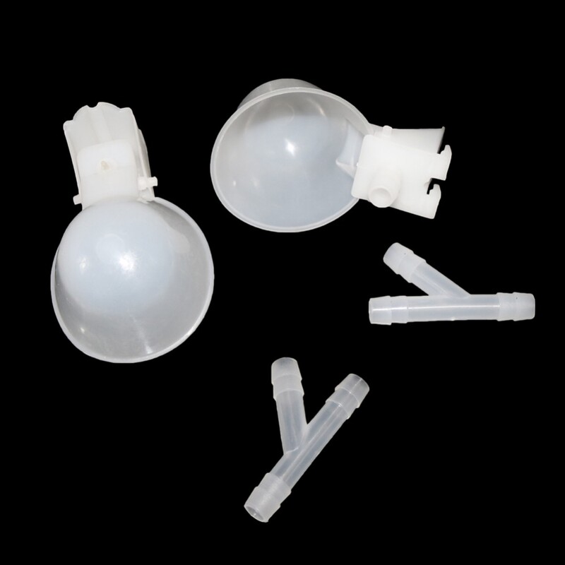 Automaatne purskkaev papagoidele lindude joogikauss lind kanaari vutt papagoi veetass 30 komplekti 10 mm barb Y-tüüpi pistikuga