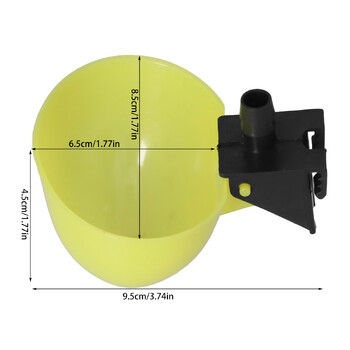Τροφοδότης Πόσιμου Νερού Για Κοτόπουλα Πάπια Χήνα Γαλοπούλα Ορτύκια Αυτόματη Κοτόπουλο Κοτόπουλο Ποτίστρια Κιτ Μπολ Φάρμα Πουλεροποτιστής