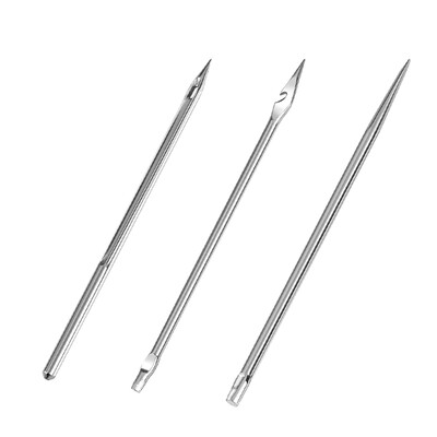 Kožni pribor za šivanje DIY kožna igla za šivanje s bakrenom ručkom Set kožnih platnenih šatorskih cipela Alat za popravak s najlonskim koncem