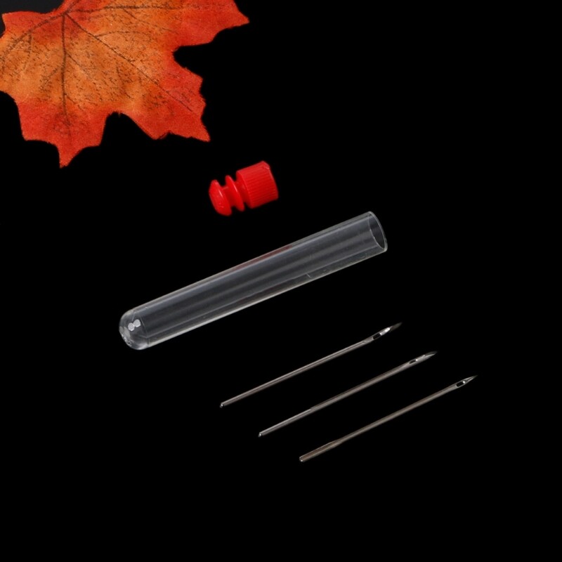 3kom šivaće igle od nehrđajućeg čelika za Speedy Stitcher šivaće šilo DIY Crafts 87HA