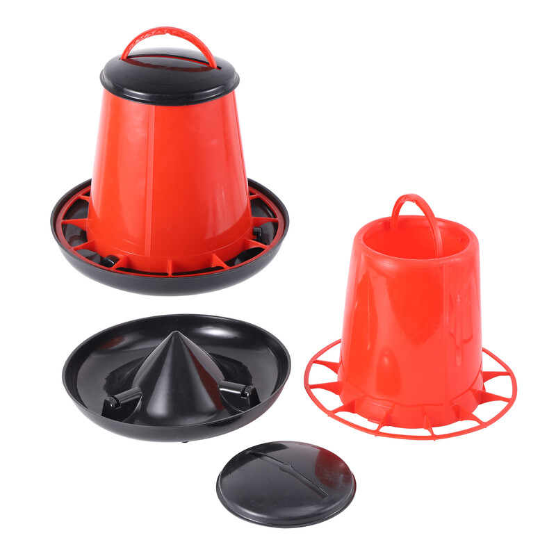 1,5kg/3kg/6kg kvaliteetne kana automaatsöötja vuttide tuvisöötja kanade söötmisämber kodulindude loomade söötmise tööriistad 1 tk